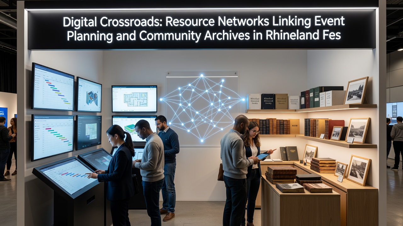 Netzwerke aus digitalen Archiven unterstützen die Koordination von Festivitäten in rheinländischen Vereinen