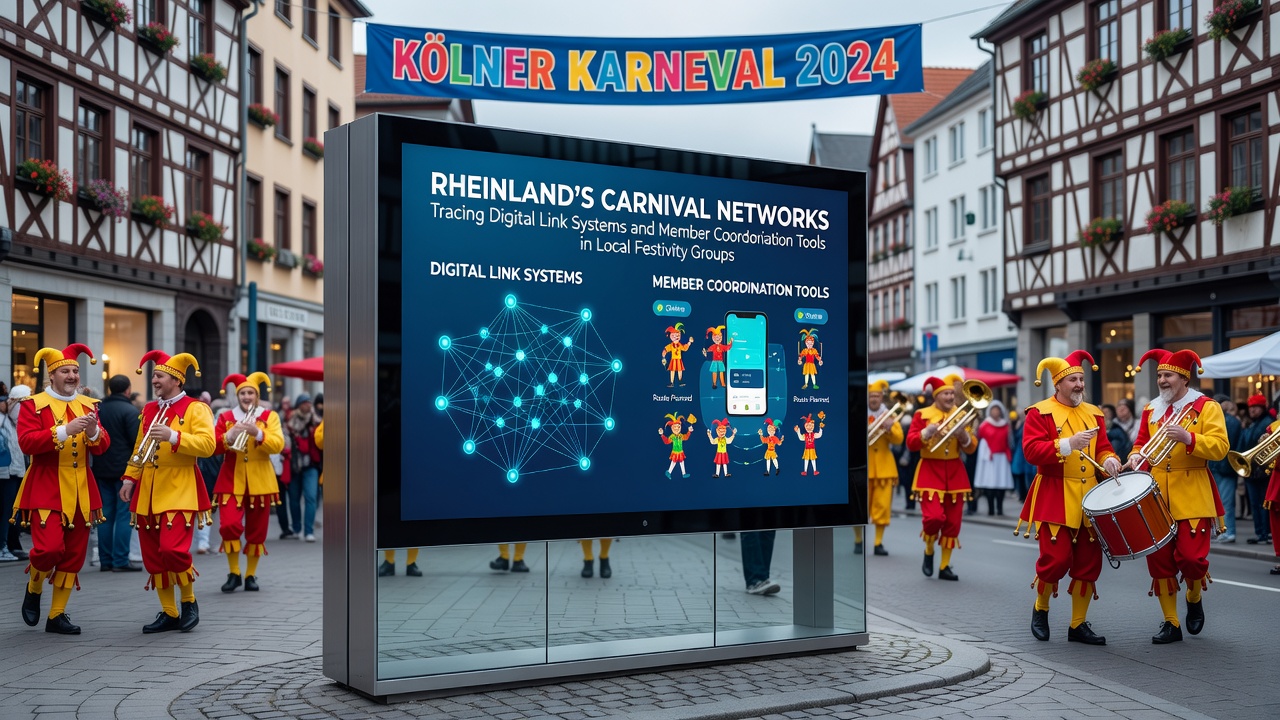 Digitale Vernetzung in rheinischen Karnevalsvereinen mit Mitgliederkoordinationstools