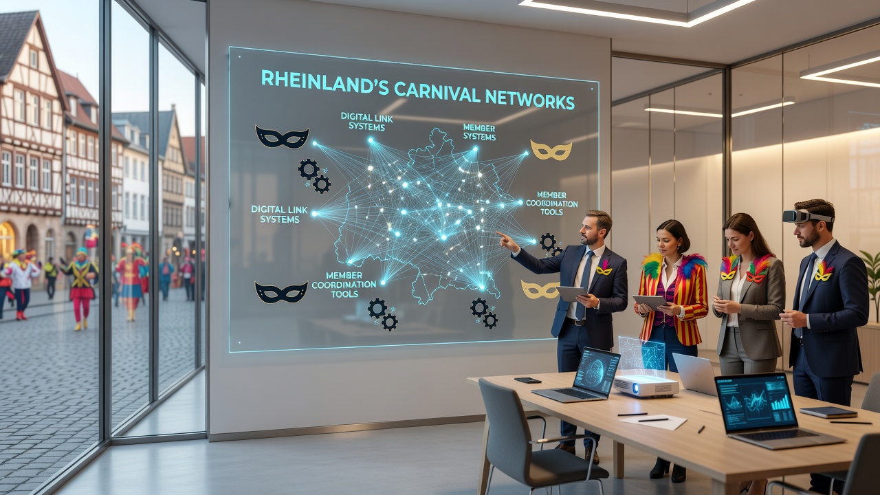 Mitgliederkoordination in rheinischen Festgruppen mit digitalen Tools und Kalendern